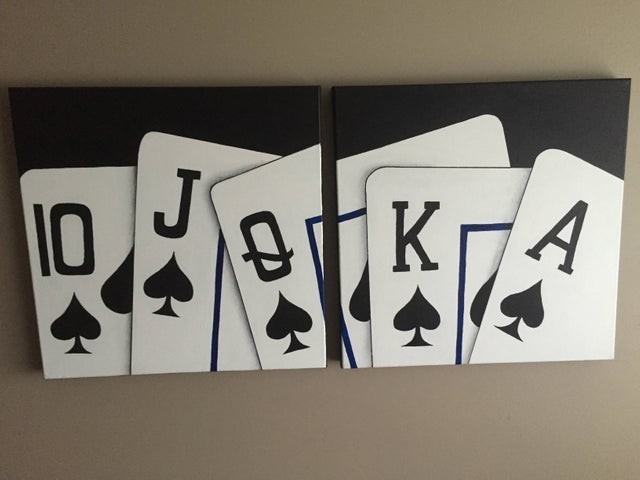 Royal Flush Art  